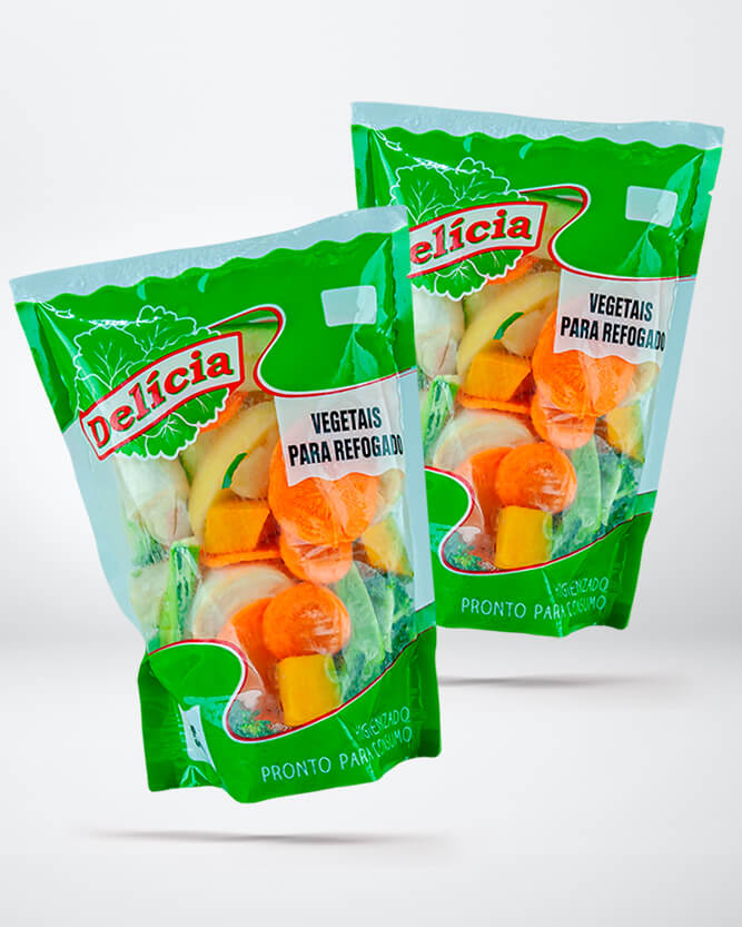 Vegetais para Refogado Delícia Higienizado 500 gramas